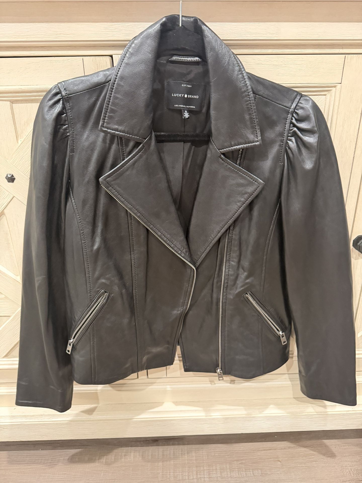 Lucky Brand Lamb Leather Jacket