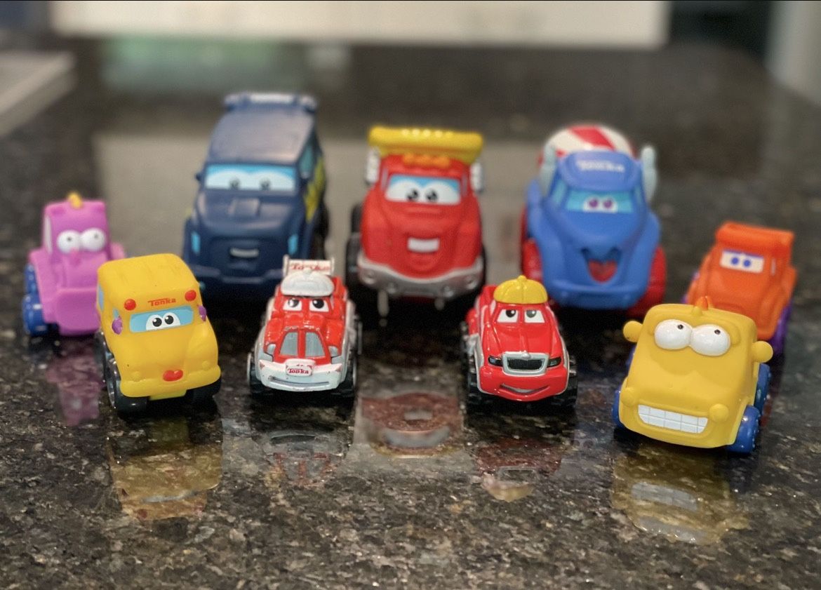 Tonka Toy Cars Lot of 9
