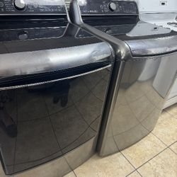 L.G. WASHER AND GAS DRYER EVERYTHING GOOD