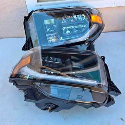 18-21 Toyota Tundra LED DRL Headlights Luces Micas Calaveras Faros Faroles Focos Headlamps