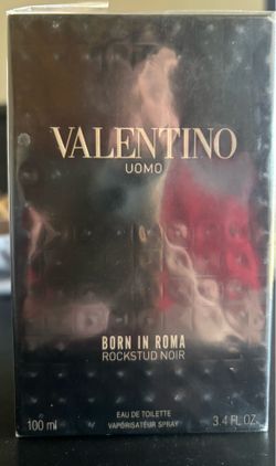 Valentino Uomo Born In Roma Rockstud Noir EDT 3.4oz (100mL) New Sealed