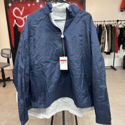 NIKE X KIM JONES NRG AM REVERSIBLE WINDBREAKER WHITE SIZE L