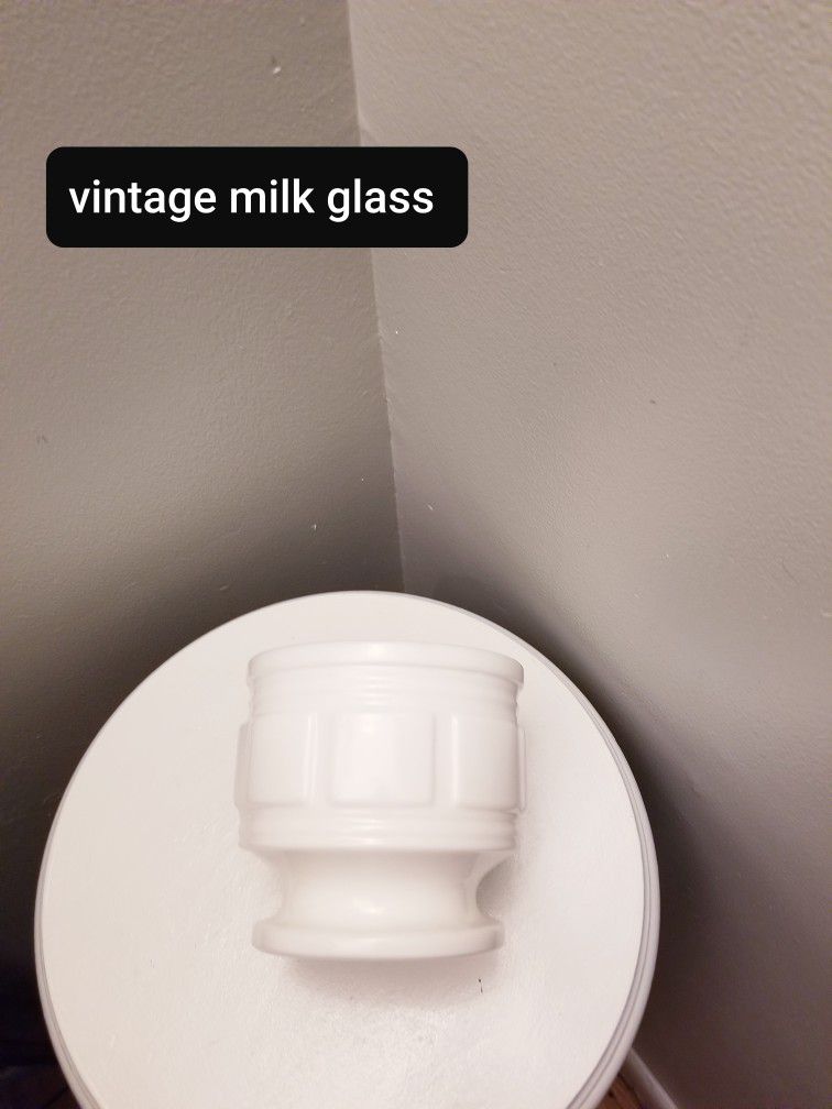 Vintage Milk glass 