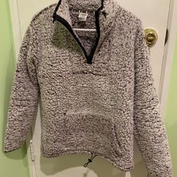 PINK Sherpa Sweatshirts by VS Size XS