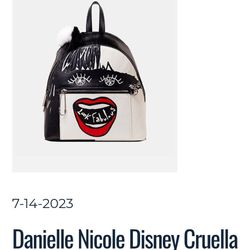 New Cruella Devil Backpack 