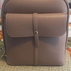 Bagpack Purse Blush Pink 