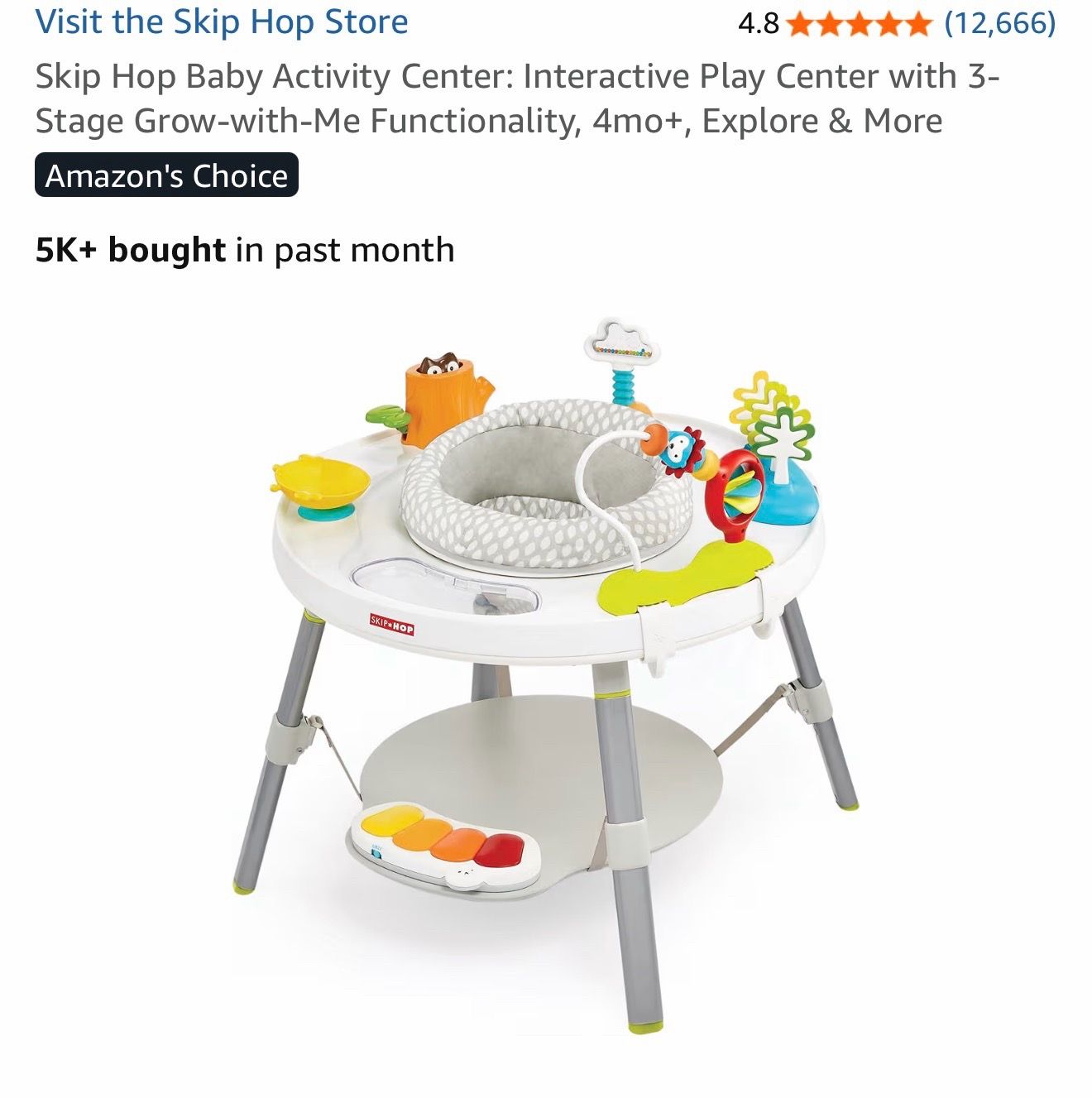 Skip Hop Baby Activity Center