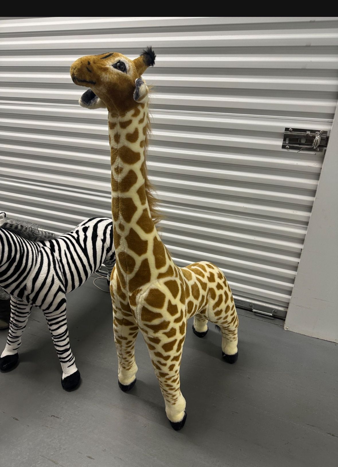 Gray Giraffe Stuffed Animal Maileg Safari Friends, Giraffe, Large