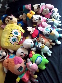 Plushy lot