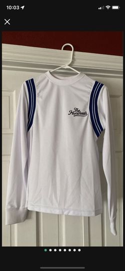The Hundreds Men’s White /Blue Long Sleeve Shirt Size Small