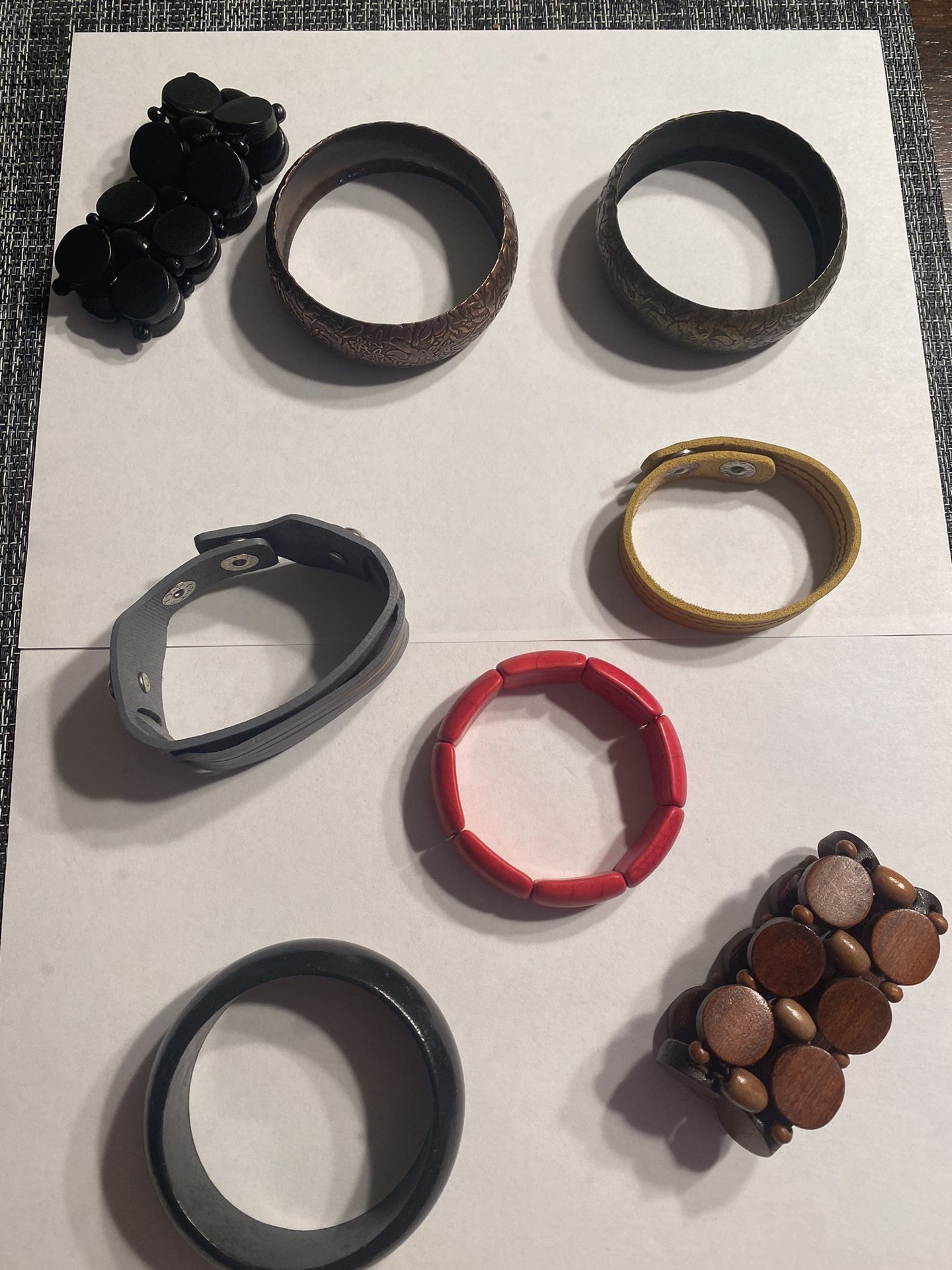 Lot Of 8 Bracelets