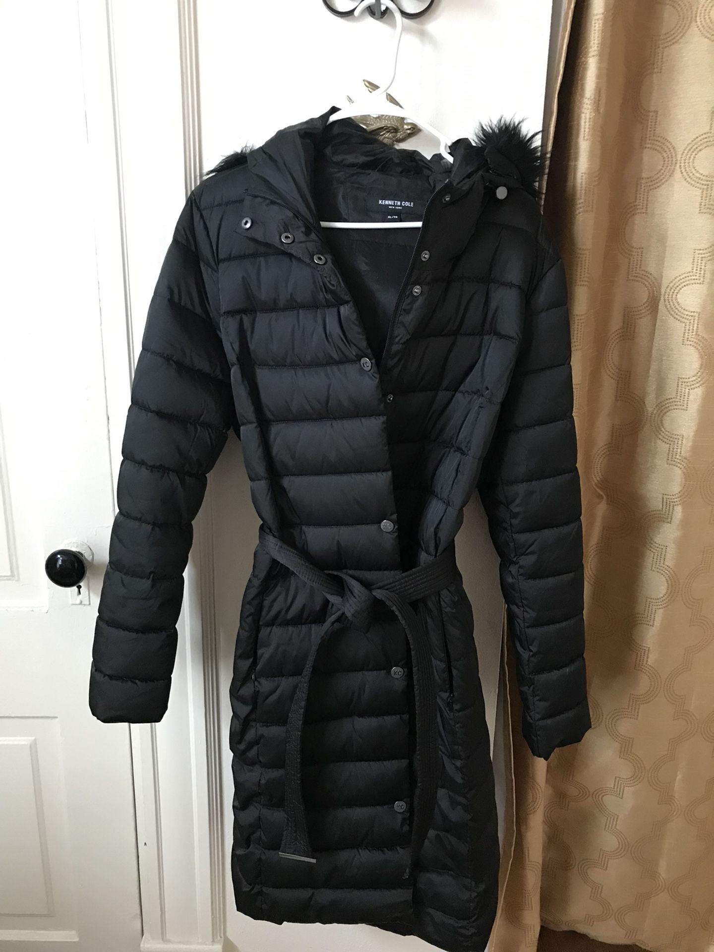 Brand-New Kenneth Cole Long Winter Coat (XL)