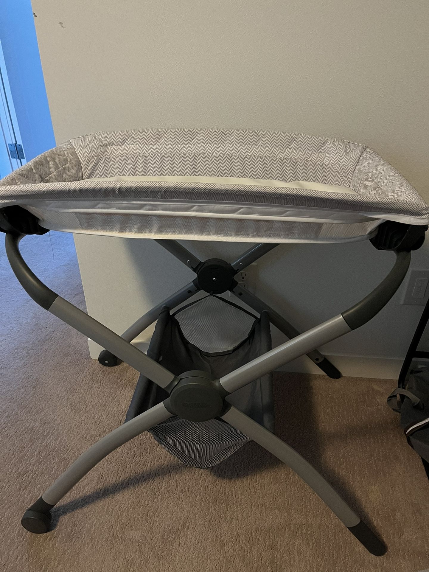 Graco Changing Table And Stand, Folds Up For Storage, Fits Onto All Graco Pack & Plays