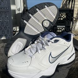 Nike Air Monarch IV White Navy