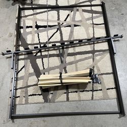 Queen size Slat Bed With Frame