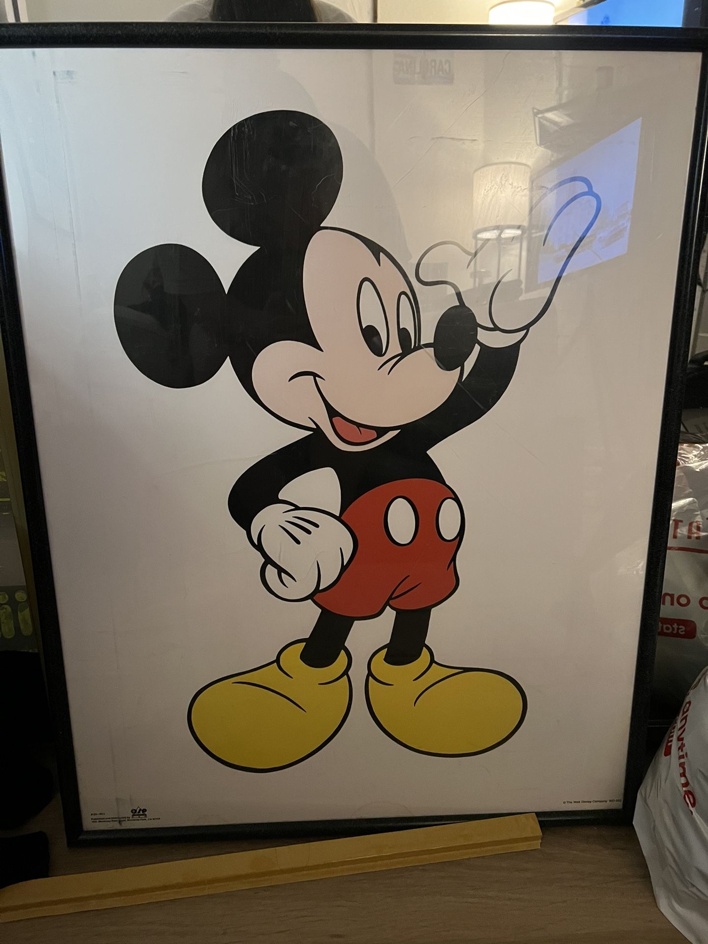 Vintage 1992 Mickey Mouse Classic Print.