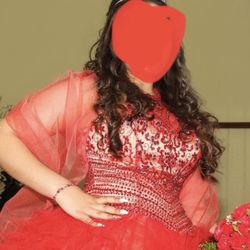 Quinceanera Dress (Size Large )