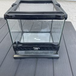 Exo Terra Glass Terrarium 8”x8”x8”