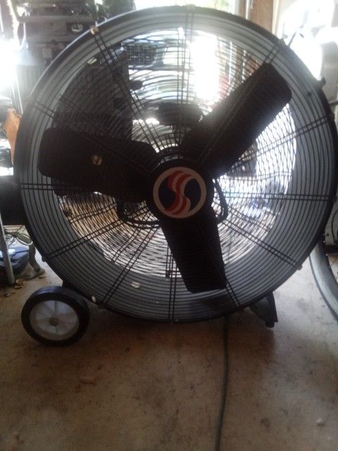 High Velocity Drum Fan