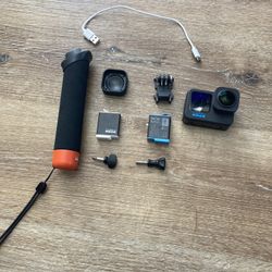 GoPro Hero 10 Black + Accessories For Sale 