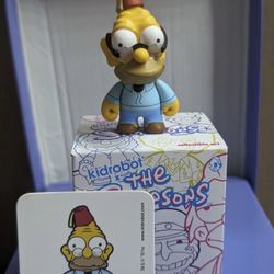 Kidrobot Abe Simpso n [Chaser]: 8cm Mini Figure Series #2