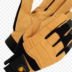New Size M Leather Carhartt Working Gloves 