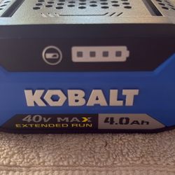 Brand New Kobalt Battery 40V lithium max