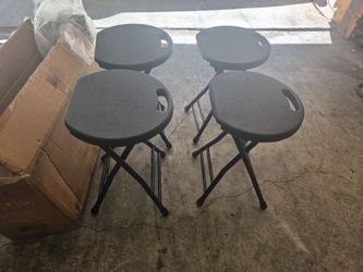 Black Folding Stools $20 each