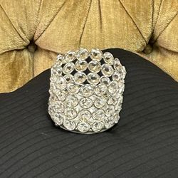 Pretty Crystal Votive Holder 
