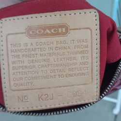 Vintage• Coach Y2K Signature C Demi Bag in Pink