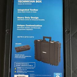 Hart Technician hard toolbox