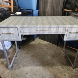 Alligator Print Desk