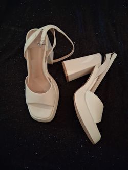 Platform heels sz 8.5 new