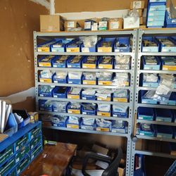 Storage Unit Full Of PPE And Numerous Industrial Supplies