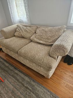 Free 3 seat sofa with pull out bed and love seat
