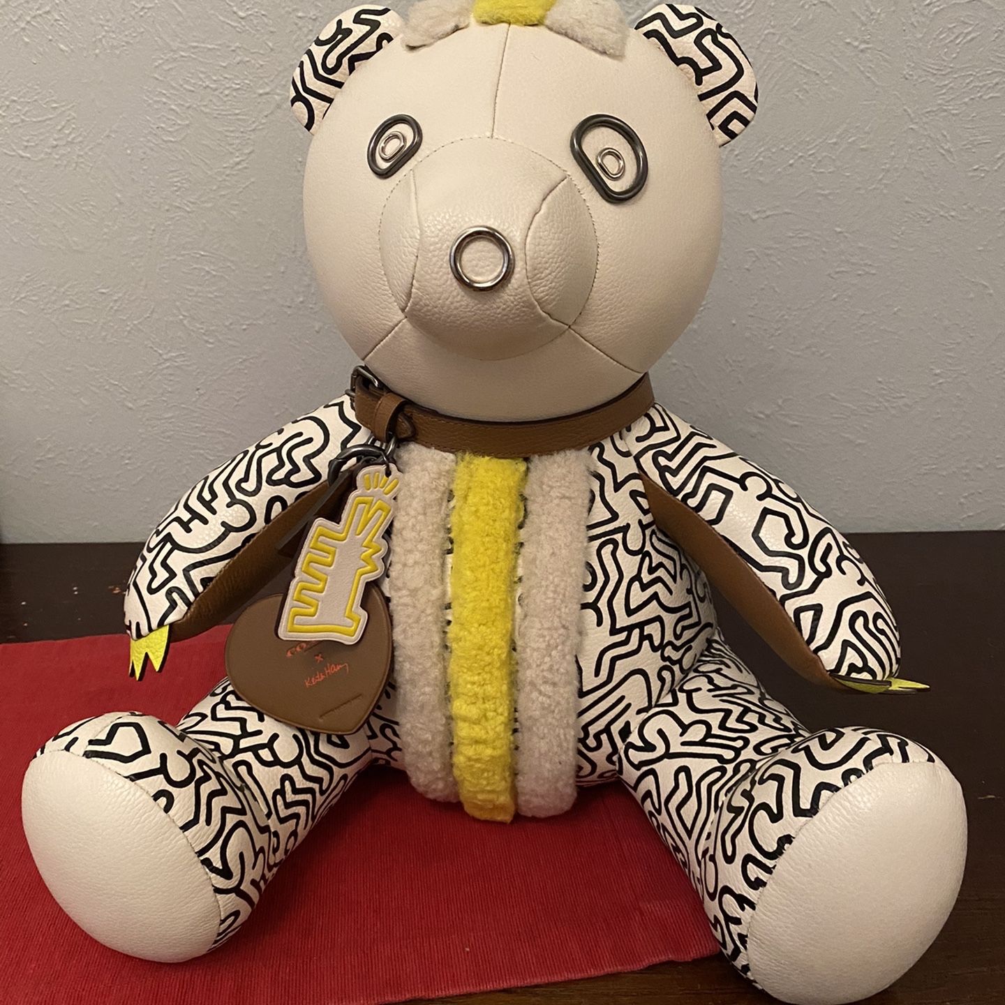Keith Haring Coach Leather Bear for Sale in Fort Worth, TX - OfferUp