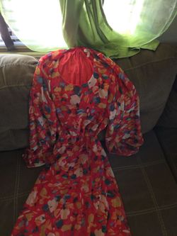 Elegant dress.
