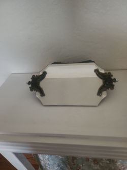 Tray mirror  decor