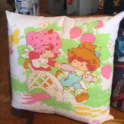 Strawberry Shortcake Handmade Pillow