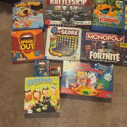 Different Board Games 