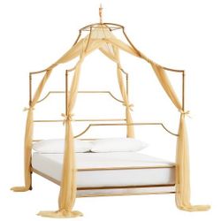 Pottery Barn Teen Maison Queen Canopy Bed – $350 OBO