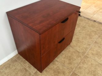 2-Drawer Lateral Wood File Cabinet