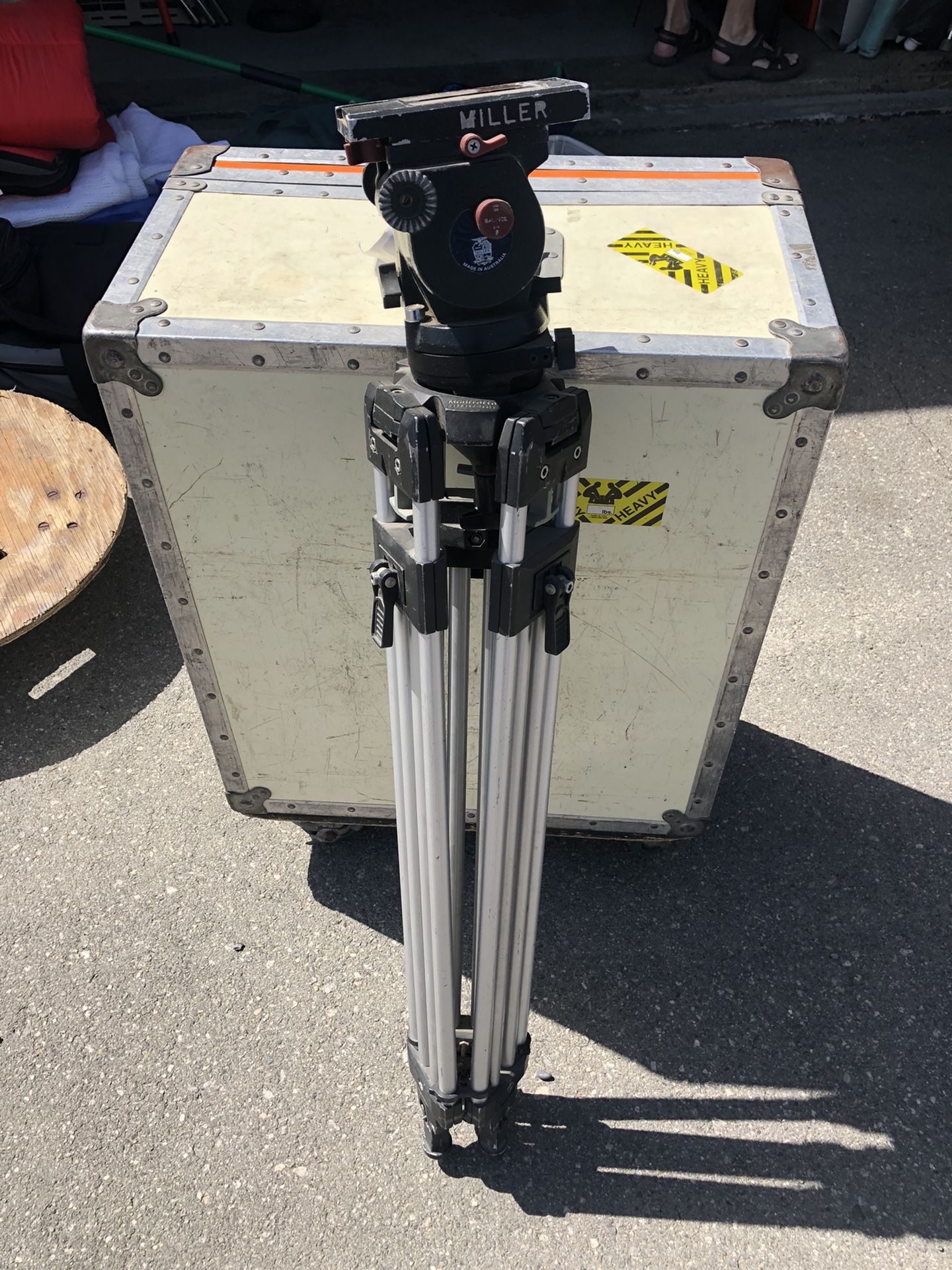 Manfrotto Tripod With Miller Fluid Head