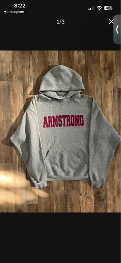 Armstrong Gray Pullover Hoodie
