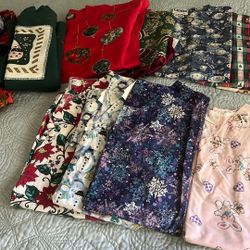 17 Size Medium Holiday Medical Scrub Tops