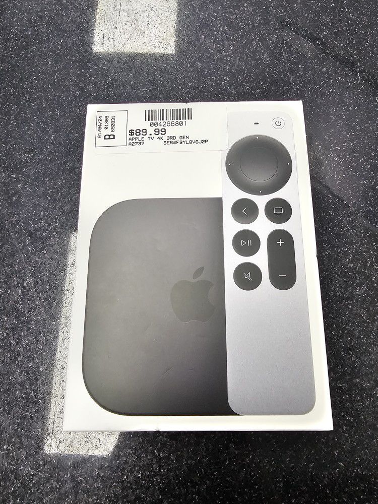 Apple TV 4K 3rd Gen. ASK FOR RYAN. #00(contact info removed)