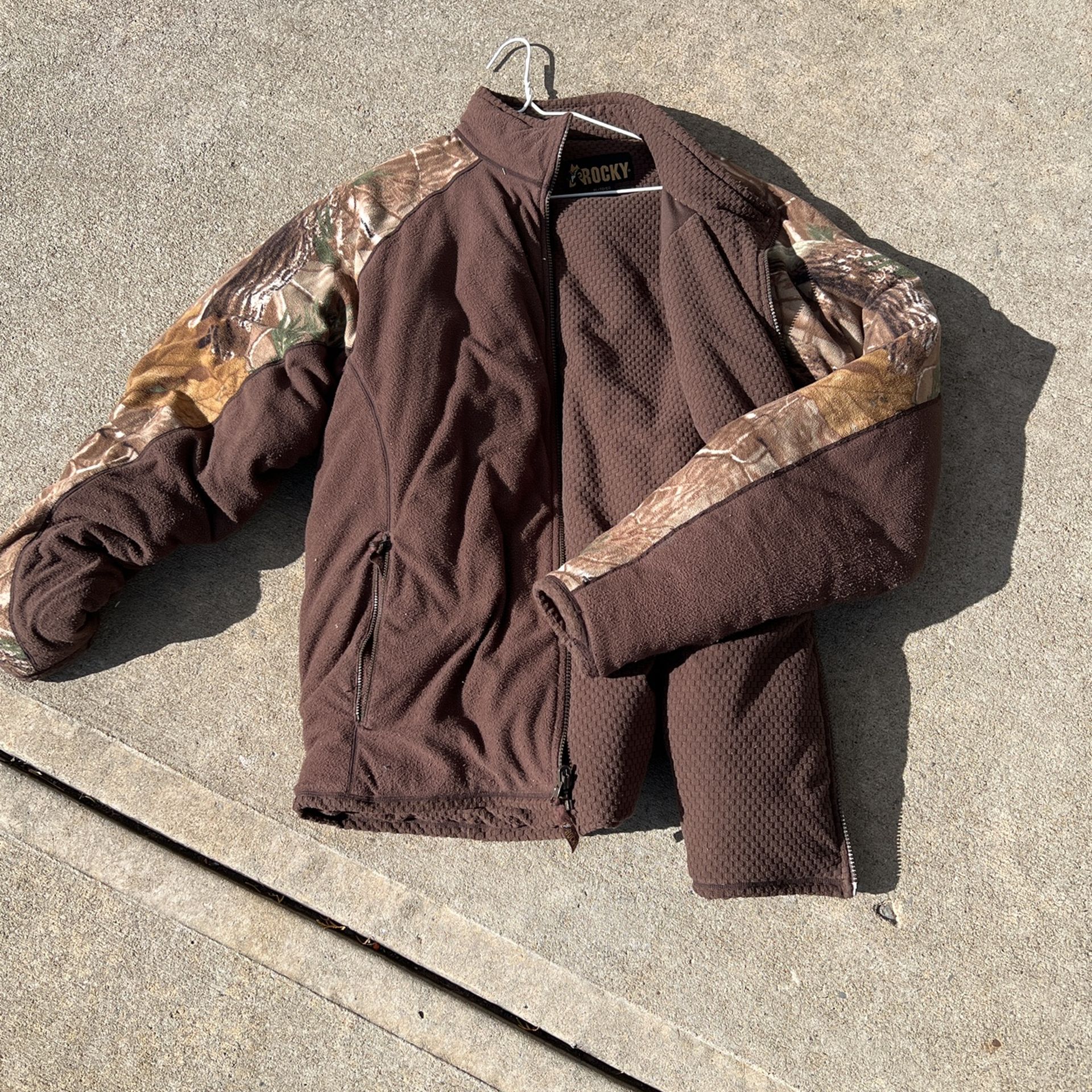 Rocky Insulated Hunting Jacket Size:XL Real Tree Camouflage