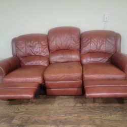 Leather Couch 
