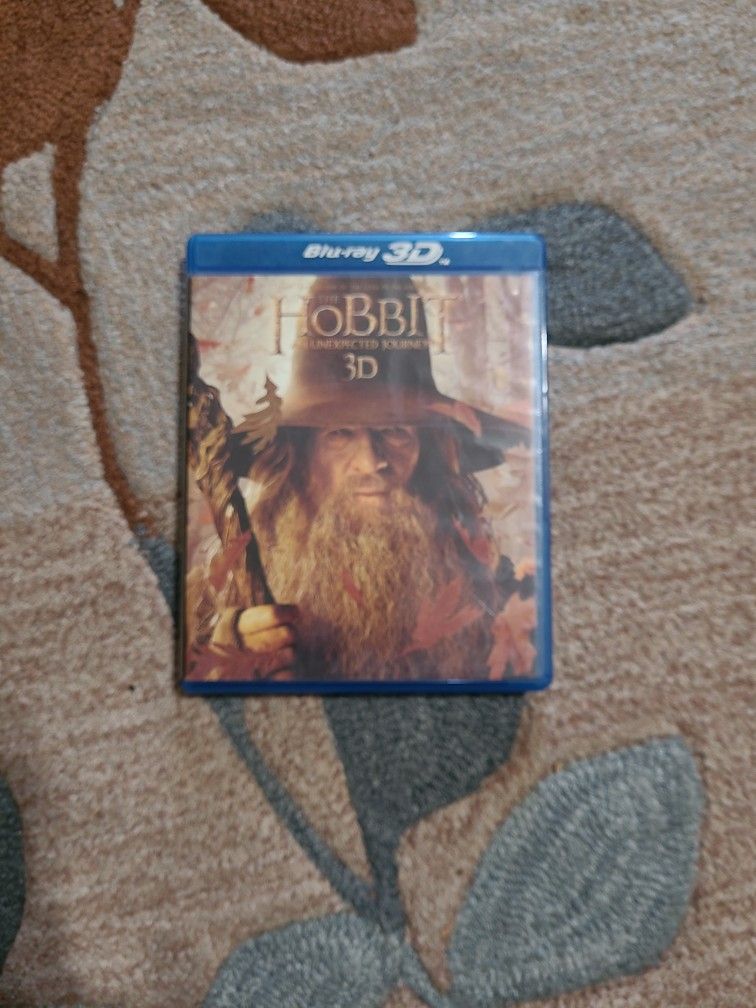 The Hobbit 3D Blu Ray