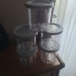 5 Ninja Creami Pint Canisters 